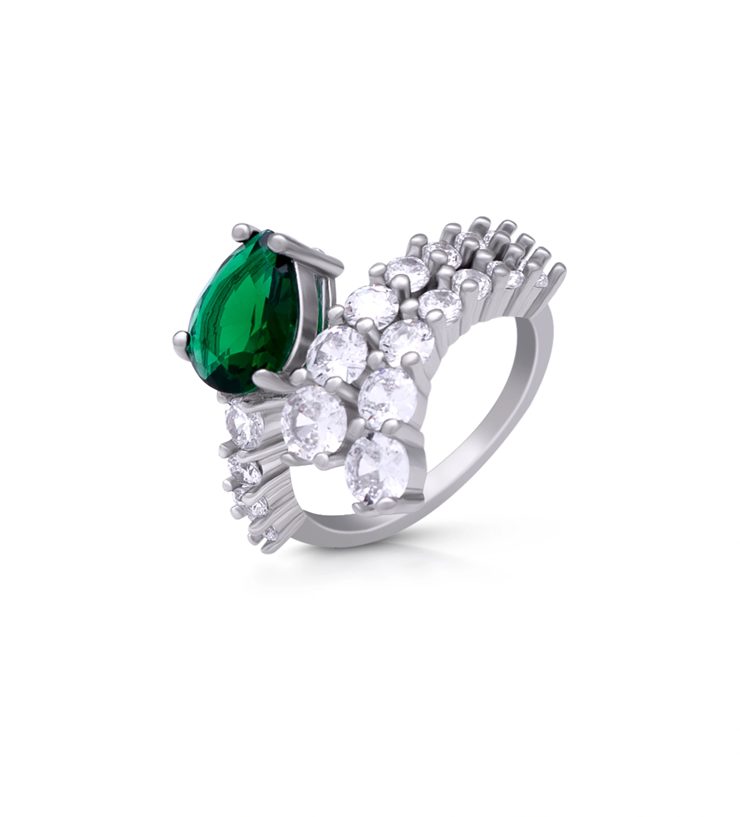 Imperial Emerald Grace Ring