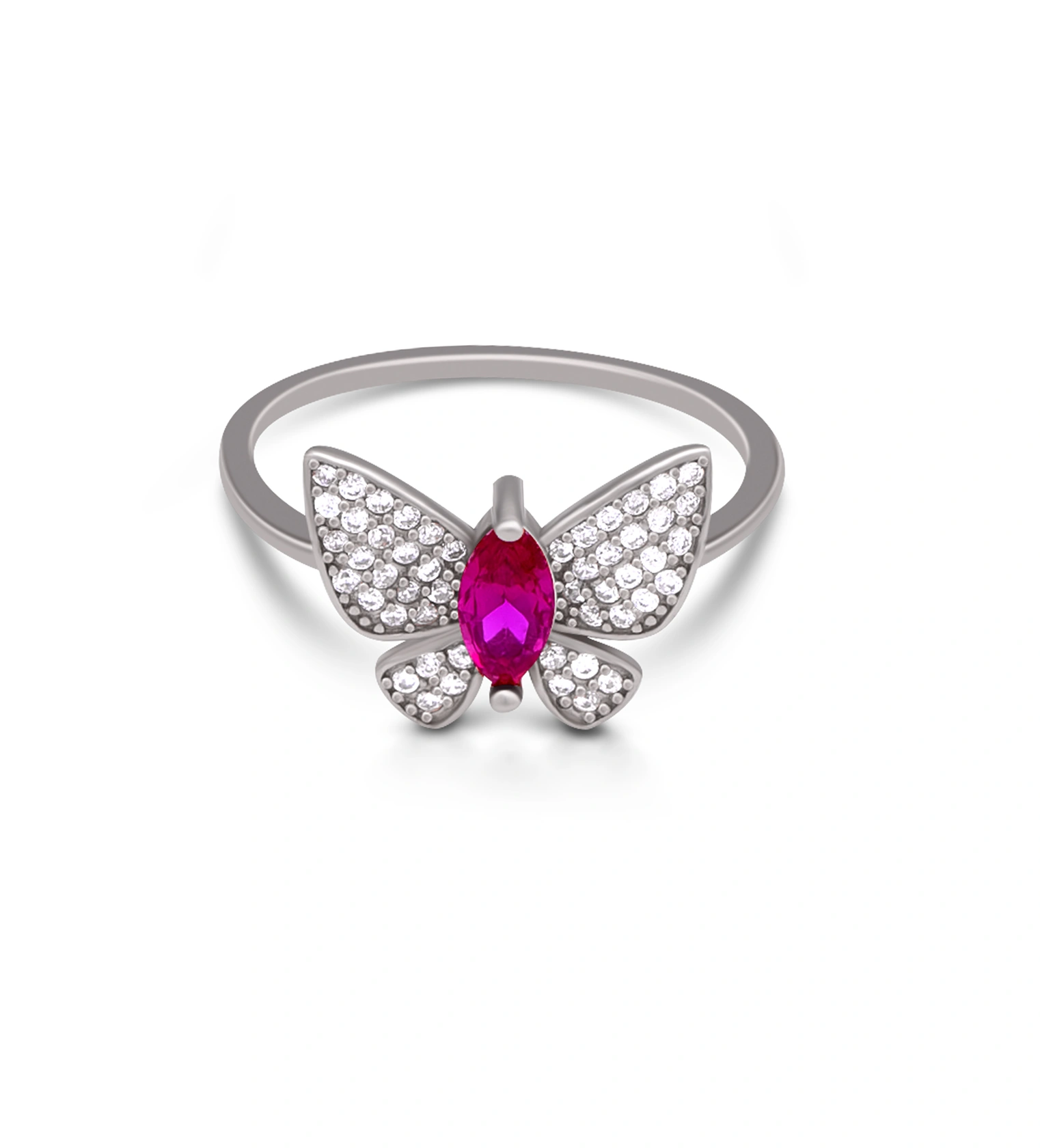 Scarlet Wings Ring